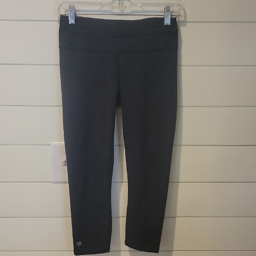 BUNDLE (2) PAIRS ATHLETA LEGGINGS  2P & XS  BLACK